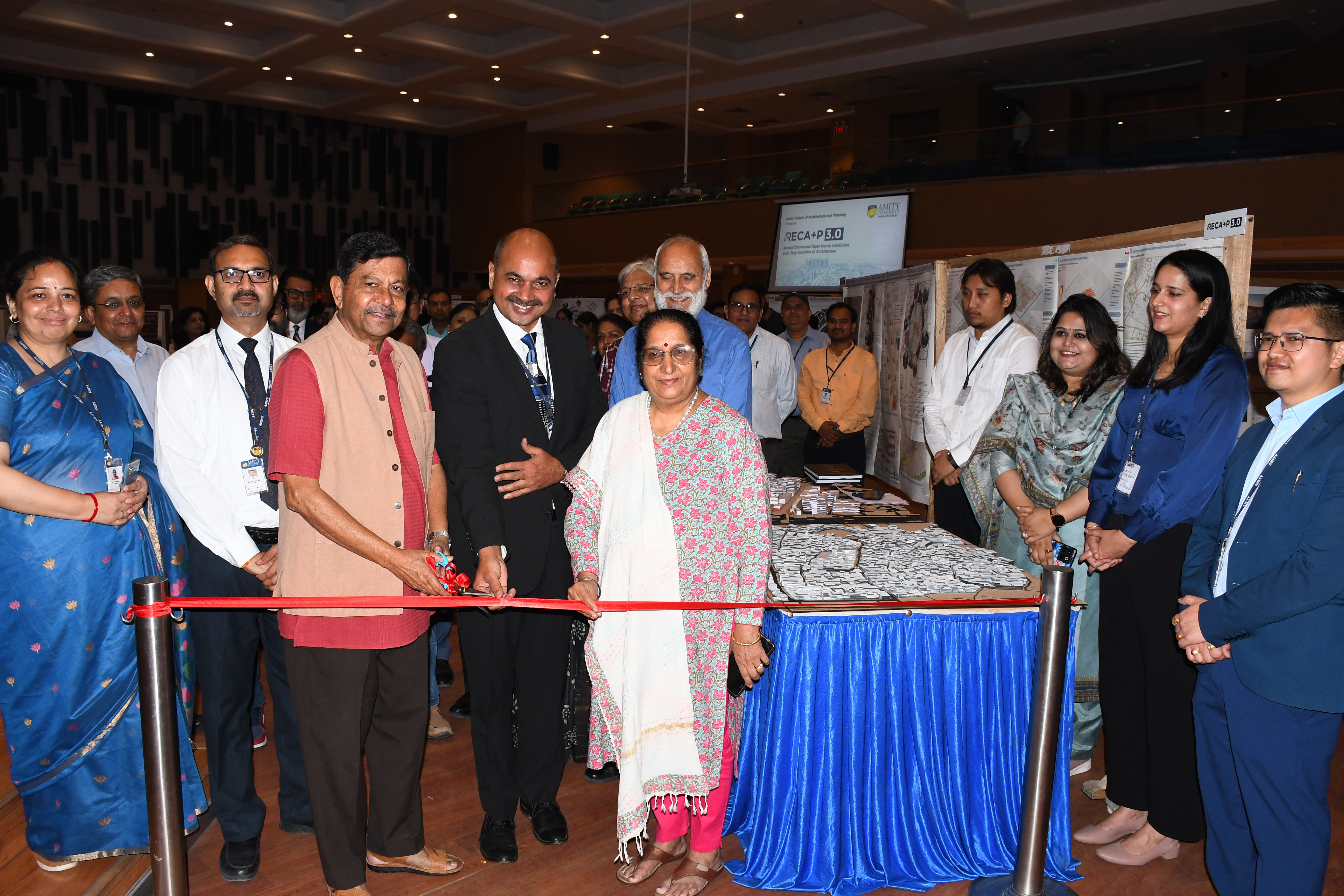 Future Architects Showcase Innovative Designs during “RECA+P” at Amity